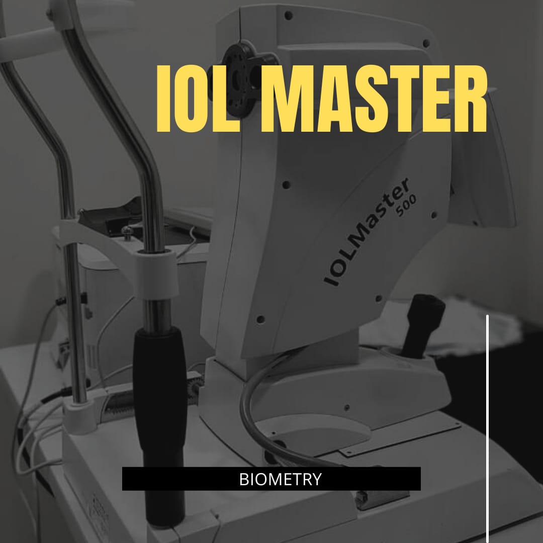 Ocular biometry – IOL Master Ocular biometry – IOL Master